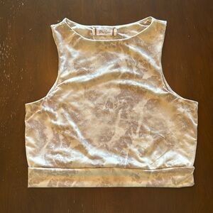 Tie dye crop top
